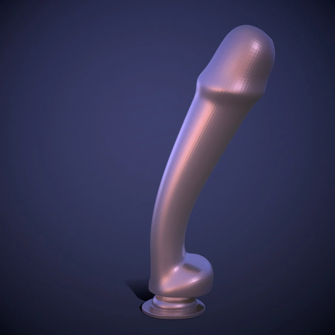Penis AC12-17 STL OBJ 3D Model .c4d .max .obj .3ds .fbx .stl .blend 