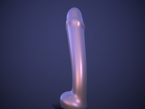 Penis AC12-17 STL OBJ Model 3D