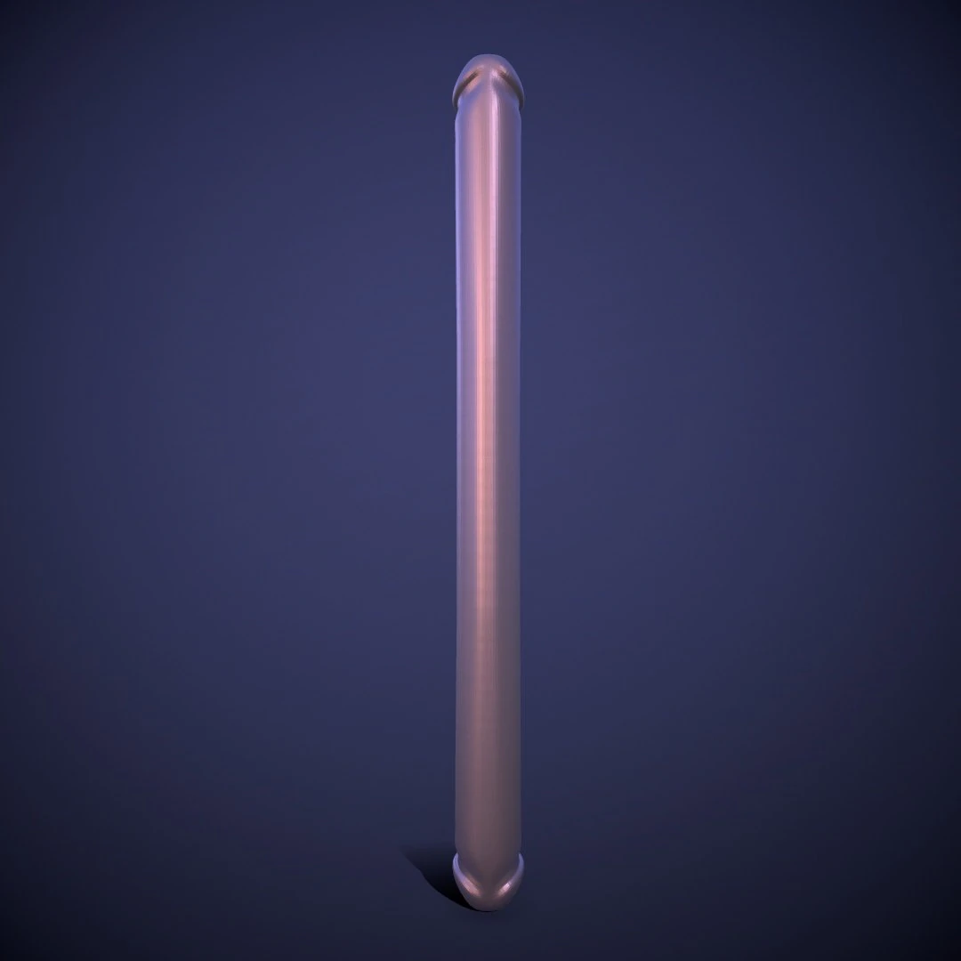 Penis AC12-18 STL OBJ 3D Model .c4d .max .obj .3ds .fbx .stl .blend 