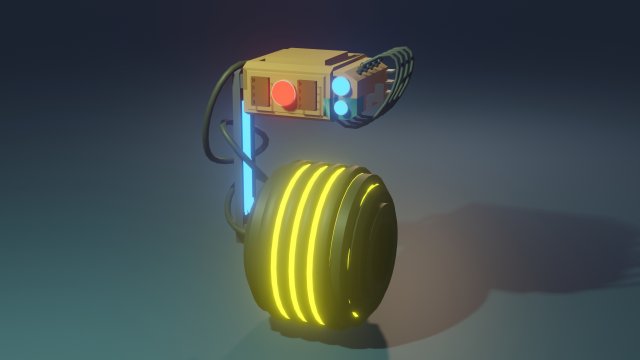 Robogo 3D Model .c4d .max .obj .3ds .fbx .stl .blend 