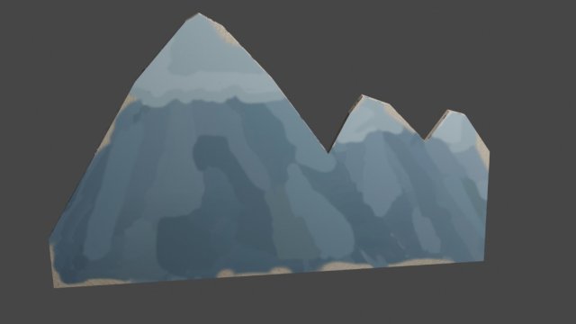 Decoration mountain Modello 3D .c4d .max .obj .3ds .fbx .stl .blend 