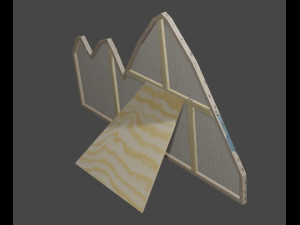 Decoration mountain Modello 3D