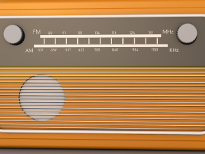 Retro Radio Modèle 3D
