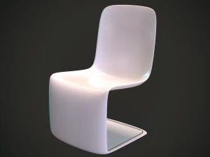 Plastic chair 3D Model