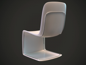 Plastic chair Modelo 3D
