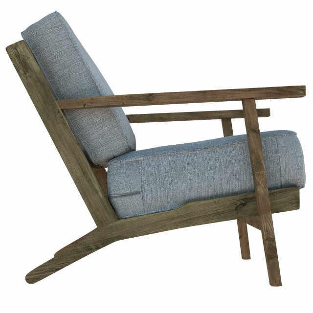 Armchair Modelo 3D .c4d .max .obj .3ds .fbx .stl .blend