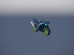 Kawasaki 636 2004 Modello 3D