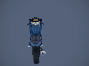 Kawasaki 636 2004 3D Model