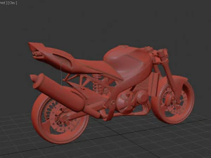 Kawasaki 636 2004 3D Model