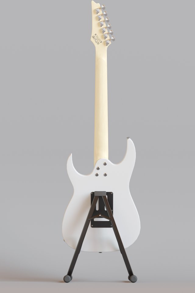 Electric guitar IBANEZ GRG140 3D Модель in Гитара 3DExport