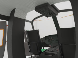 Huey Helicopter civilian version 3Dモデル