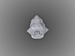 Monstrous Hippopotamus 3D 打印模型