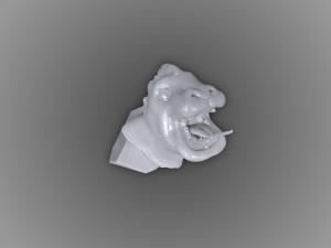 Monstrous Hippopotamus Modelo de impresión 3D