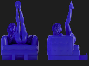 Sexy Phone Holder 3D Baskı Modeli
