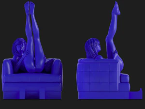 Sexy Phone Holder 3D Print Model