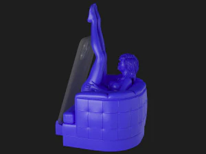 Sexy Phone Holder 3D Print Model