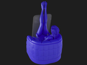 Sexy Phone Holder 3D Baskı Modeli