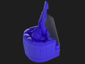 Sexy Phone Holder 3D Print Model