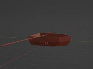 Boat 3D Model