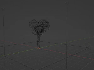 Low poly tree 3D Model