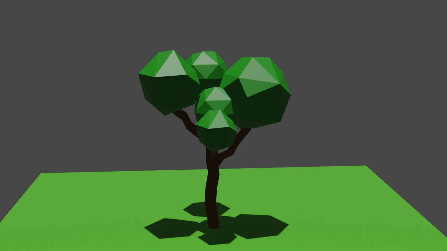 Low poly tree 3D Model .c4d .max .obj .3ds .fbx .stl .blend 