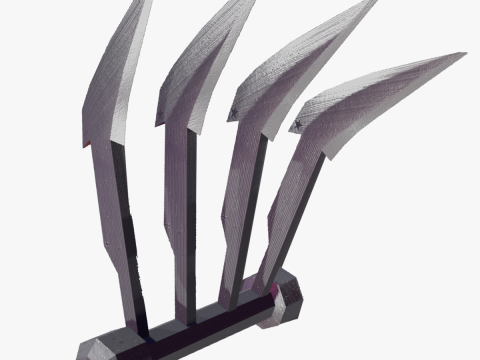 STEEL CLAWS- METAL CLAWS Modelo 3D
