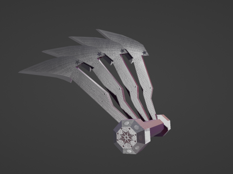 STEEL CLAWS- METAL CLAWS 3D Model