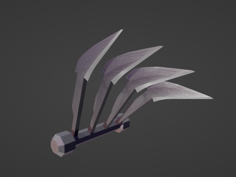 STEEL CLAWS- METAL CLAWS 3D Model