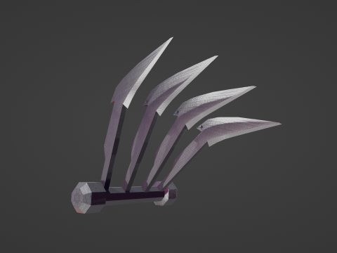 STEEL CLAWS- METAL CLAWS 3D Model