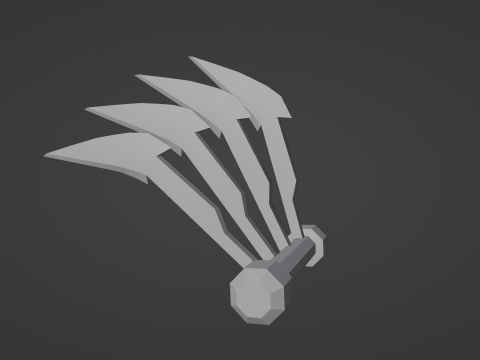 STEEL CLAWS- METAL CLAWS 3D Model