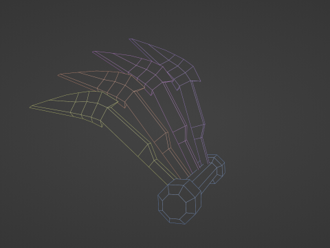 STEEL CLAWS- METAL CLAWS 3D Model