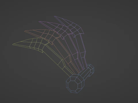 STEEL CLAWS- METAL CLAWS 3D Model