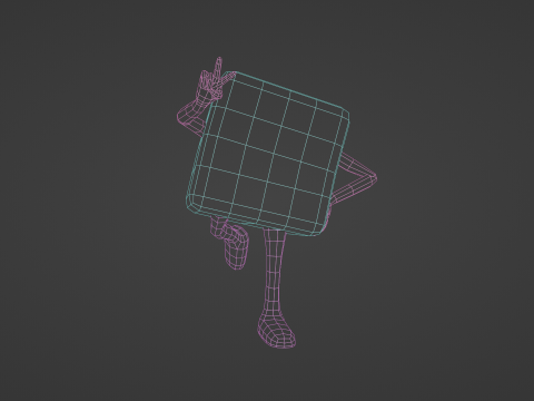 CUBIC WATERMELON 3D 模型