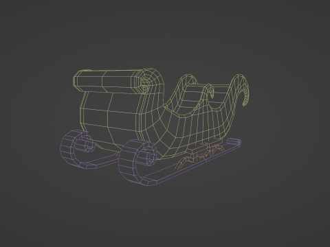 READY TO USE CHRISTMAS SLEEVE 3D 模型