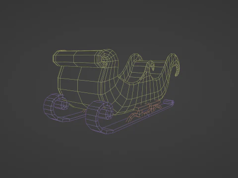 READY TO USE CHRISTMAS SLEEVE 3D Model
