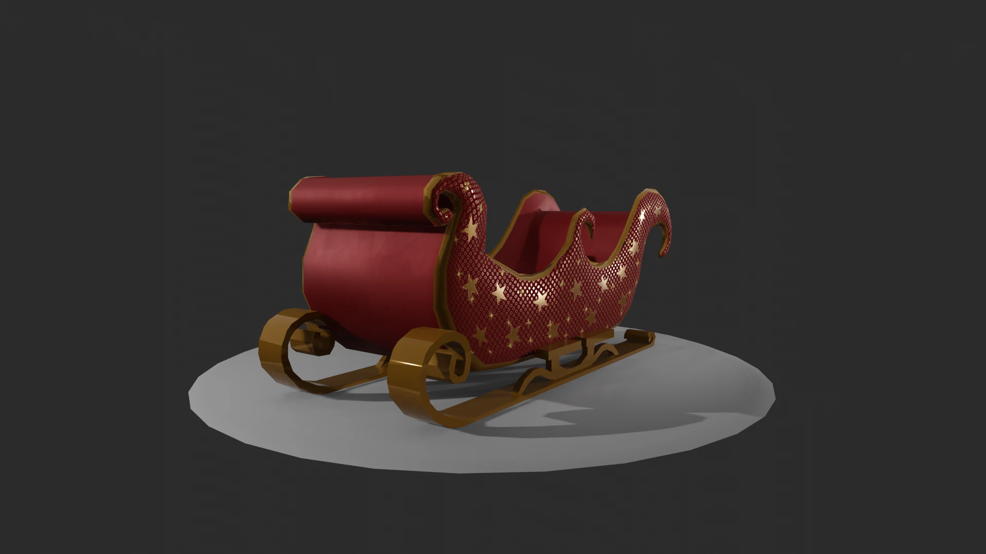 READY TO USE CHRISTMAS SLEEVE 3D Model .c4d .max .obj .3ds .fbx .stl .blend 