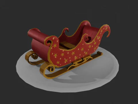 READY TO USE CHRISTMAS SLEEVE 3D Model