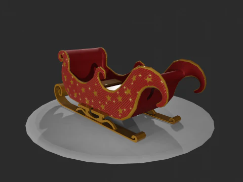 READY TO USE CHRISTMAS SLEEVE 3D Model