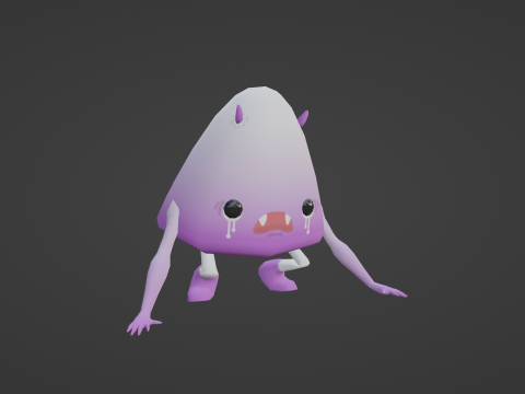 LITTLE KAWAII MONSTER READY TO USE 3D Model