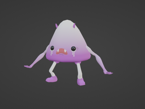 LITTLE KAWAII MONSTER READY TO USE 3D Model