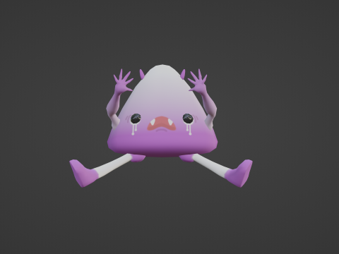 LITTLE KAWAII MONSTER READY TO USE 3D Model