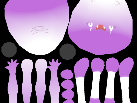 LITTLE KAWAII MONSTER READY TO USE 3D Model