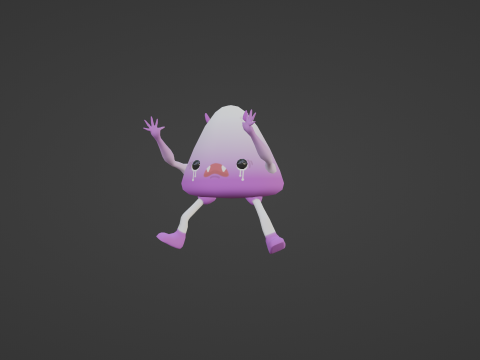LITTLE KAWAII MONSTER READY TO USE 3D Model
