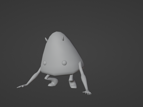 LITTLE KAWAII MONSTER READY TO USE 3D Model