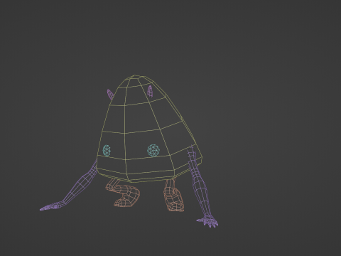 LITTLE KAWAII MONSTER READY TO USE 3D Model
