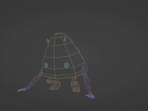 LITTLE KAWAII MONSTER READY TO USE 3D Model