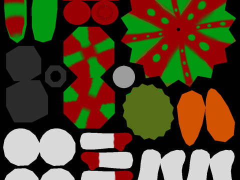 SNOWMAN WITH UMBRELLA Modello 3D