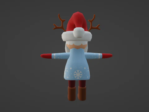 SANTA CLAUS READY TO USE 3D Model