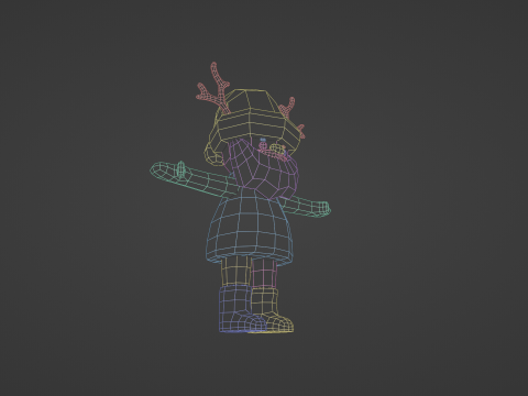 SANTA CLAUS READY TO USE 3D Model