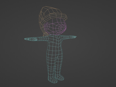 READY TO USE ANIMATED GRINCH 3D Model